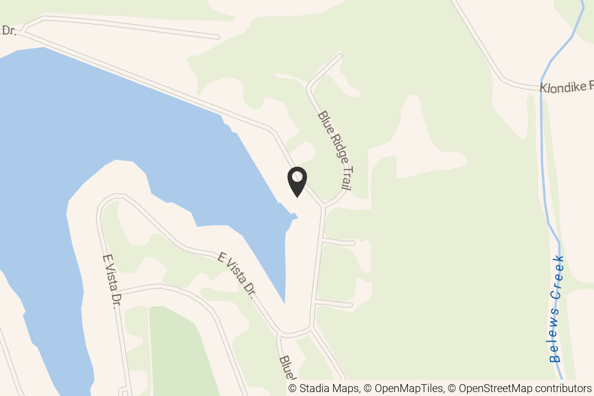 Map with location marker