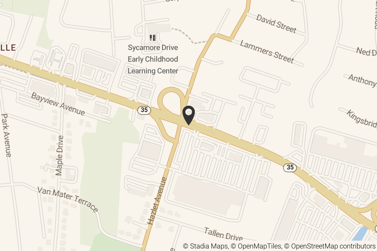 Map with location marker