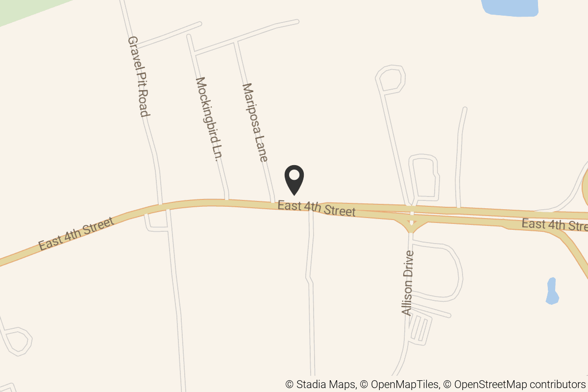 Map with location marker