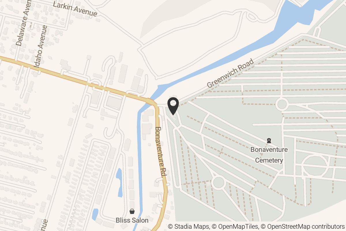 Map with location marker