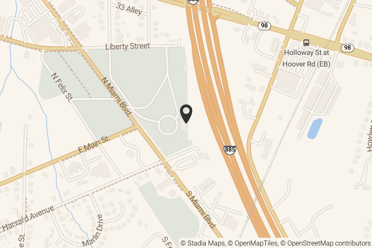 Map with location marker