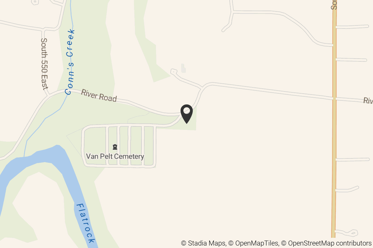 Map with location marker