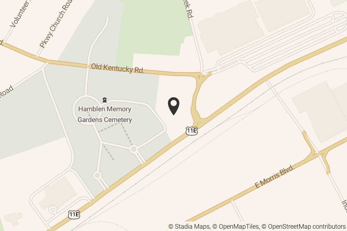 Map with location marker