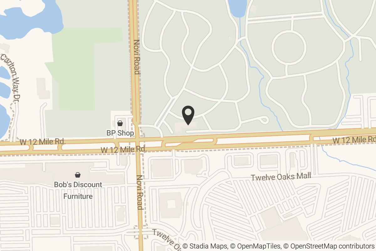 Map with location marker