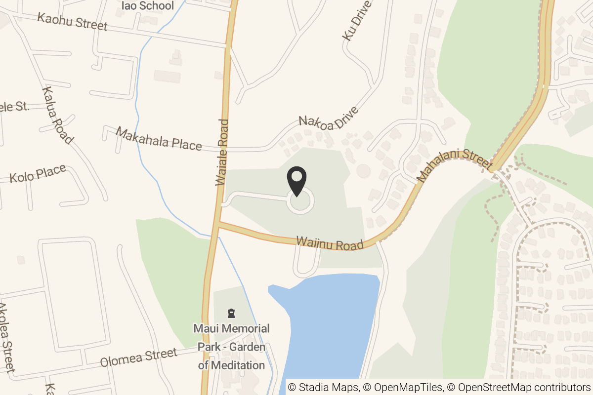 Map with location marker