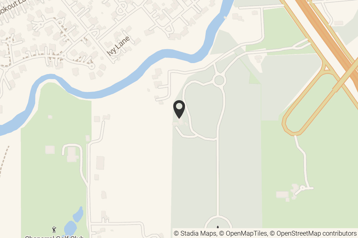 Map with location marker