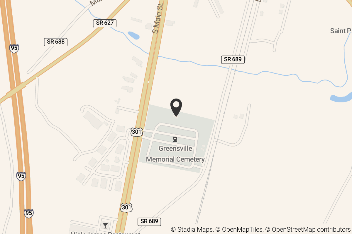 Map with location marker