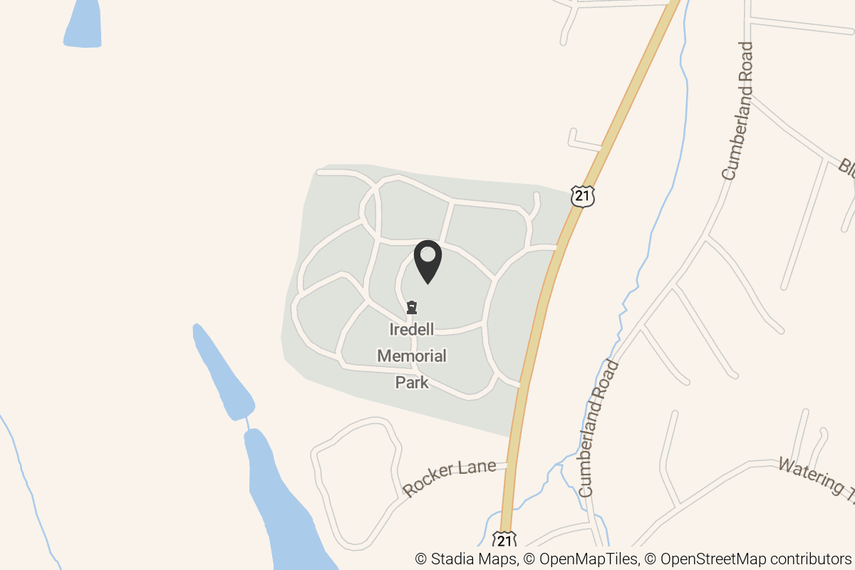 Map with location marker