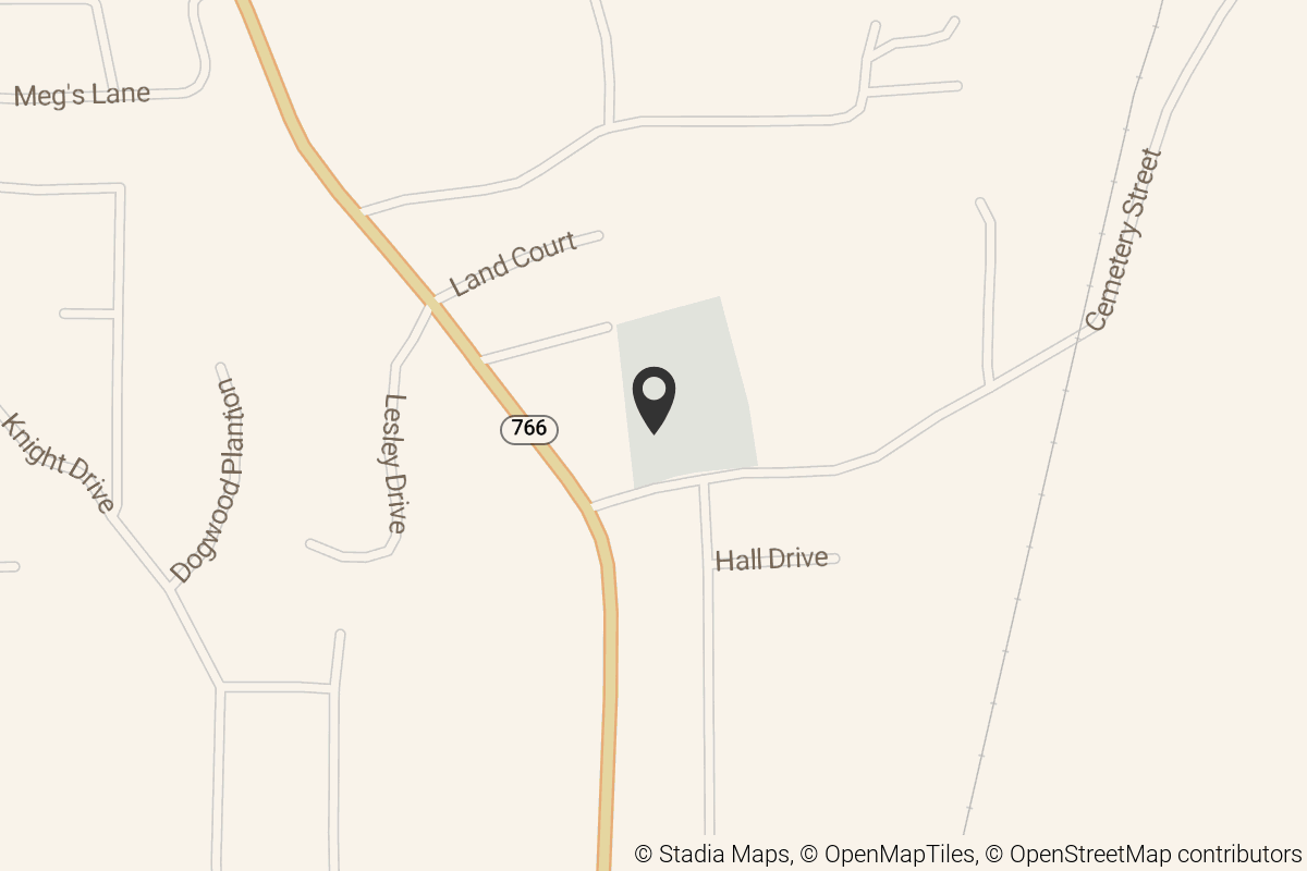 Map with location marker