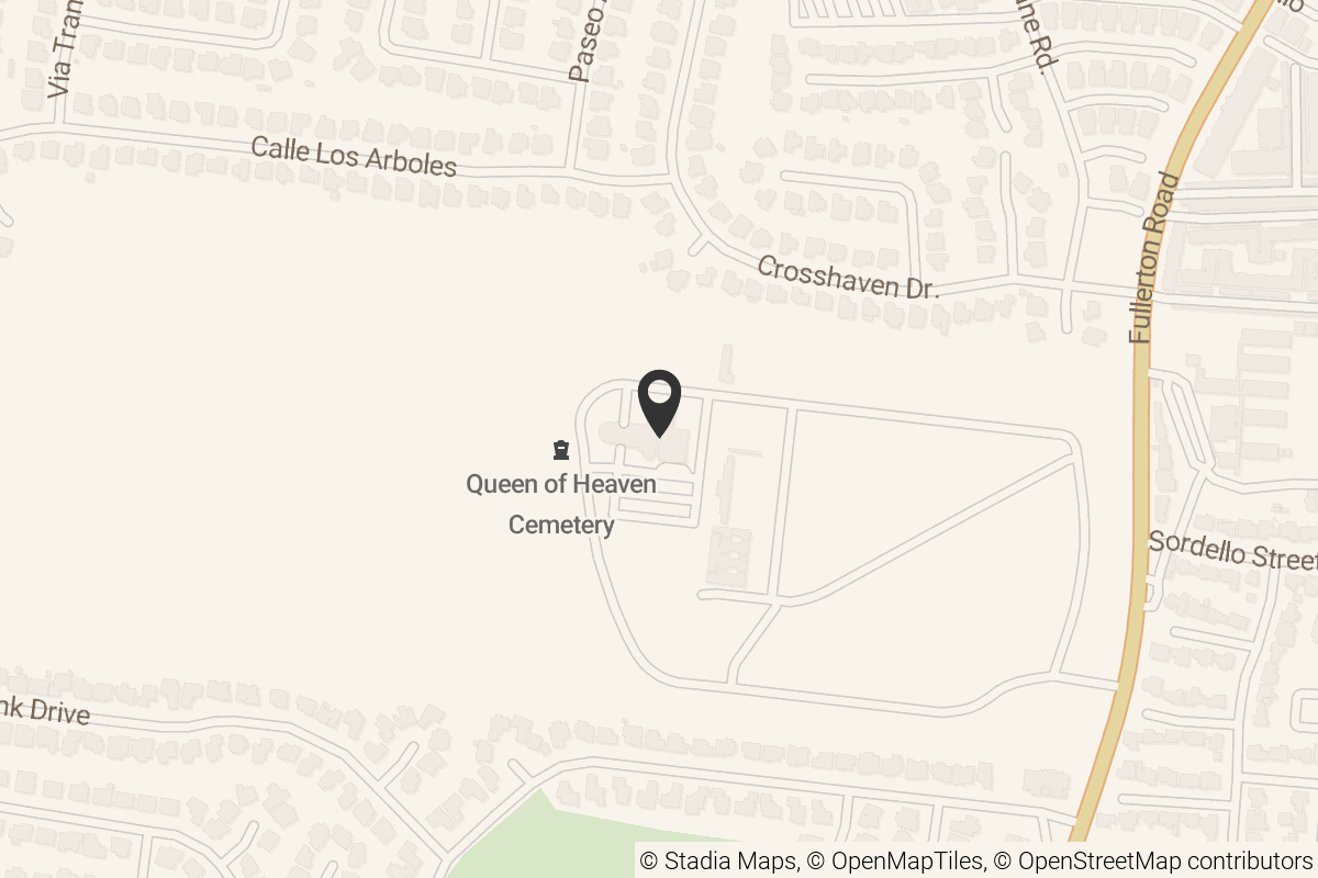 Map with location marker