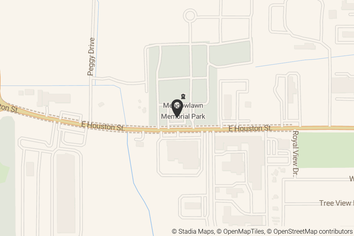 Map with location marker