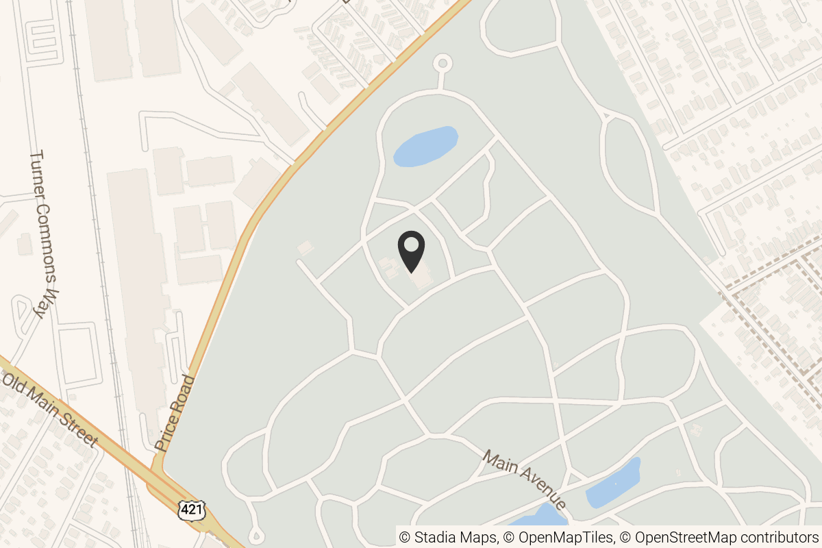 Map with location marker