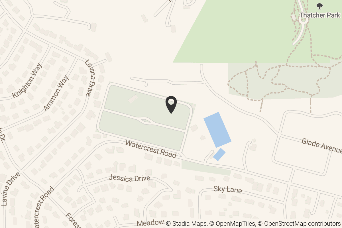 Map with location marker