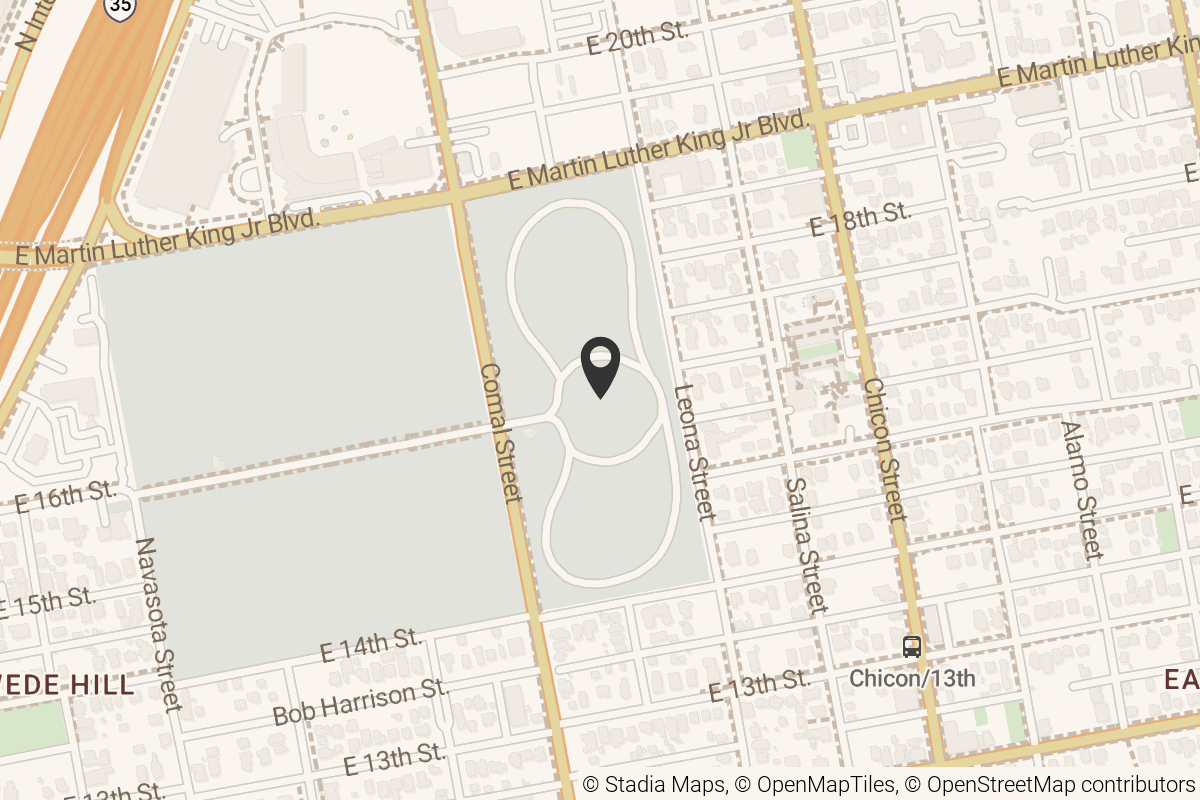 Map with location marker