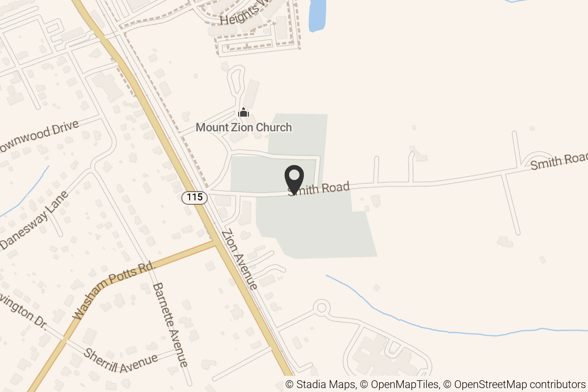 Map with location marker