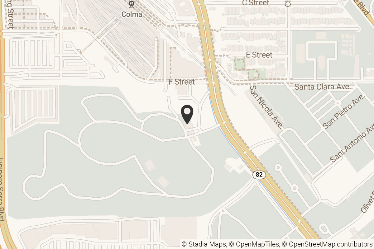 Map with location marker