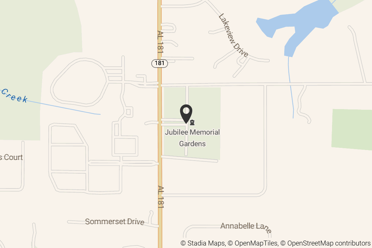 Map with location marker