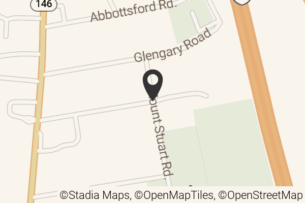 Map with location marker