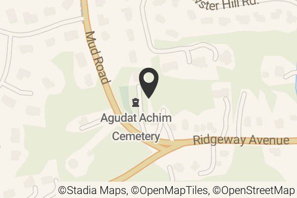 Map with location marker