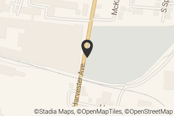 Map with location marker