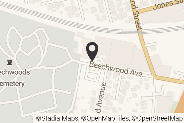 Map with location marker