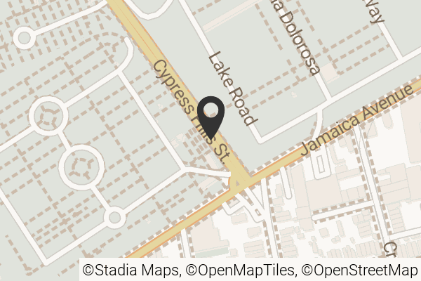 Map with location marker