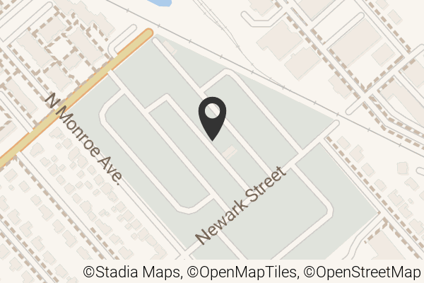 Map with location marker