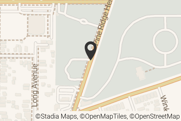 Map with location marker