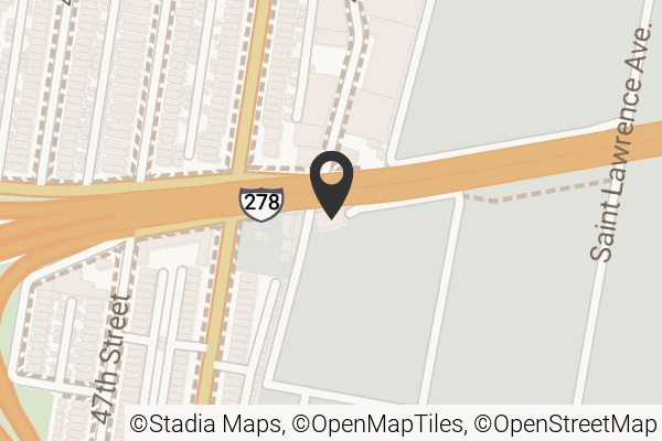 Map with location marker