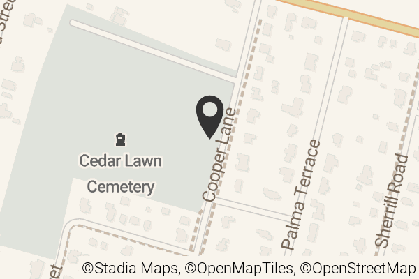 Map with location marker