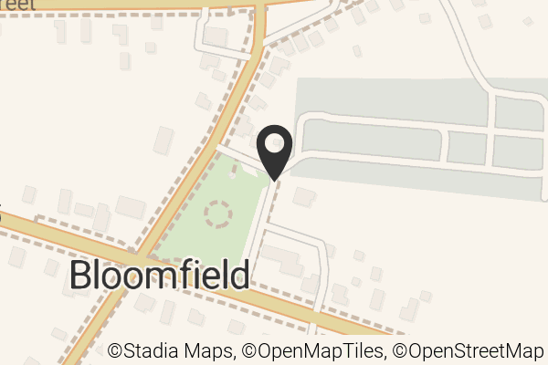 Map with location marker