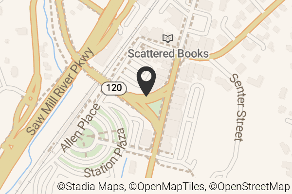 Map with location marker