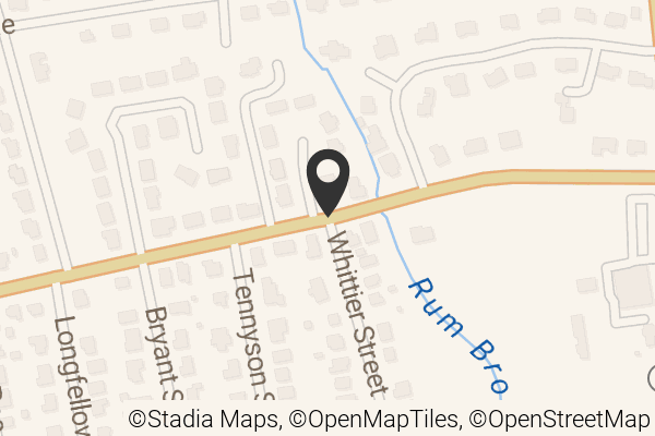 Map with location marker