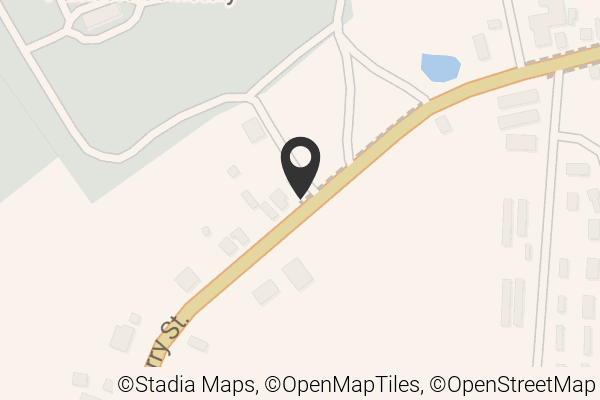 Map with location marker