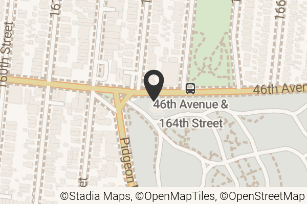 Map with location marker