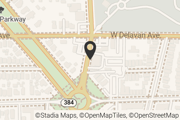 Map with location marker