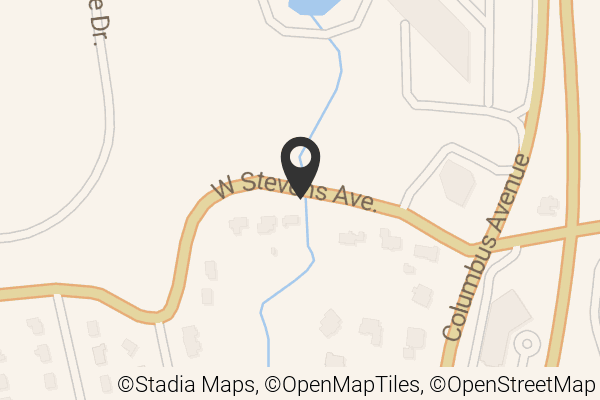 Map with location marker