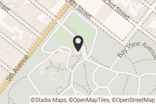 Map with location marker