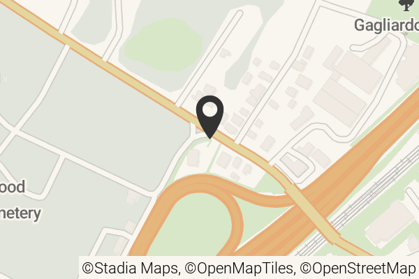 Map with location marker