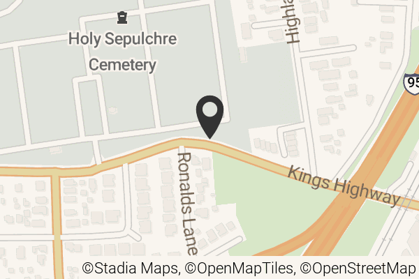 Map with location marker