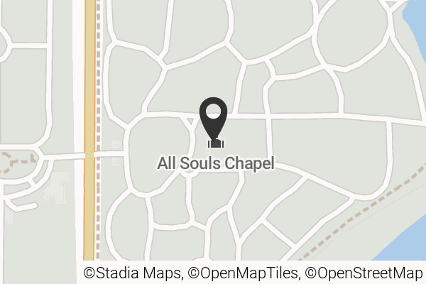 Map with location marker