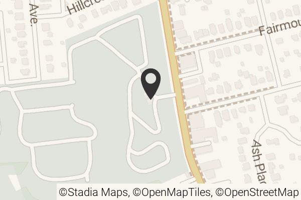 Map with location marker