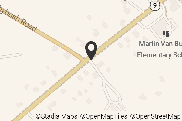 Map with location marker