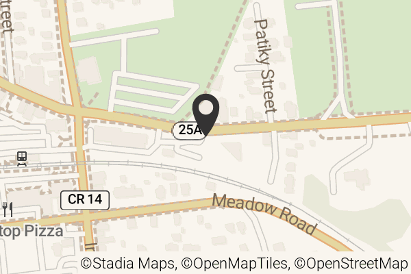 Map with location marker