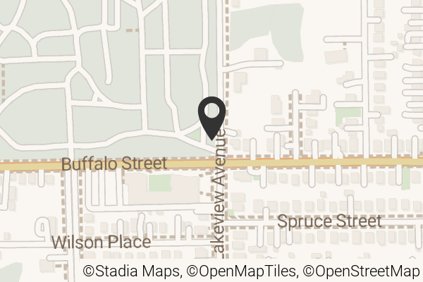 Map with location marker