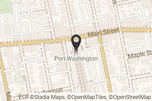 Map with location marker