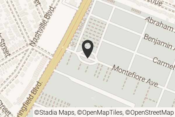 Map with location marker