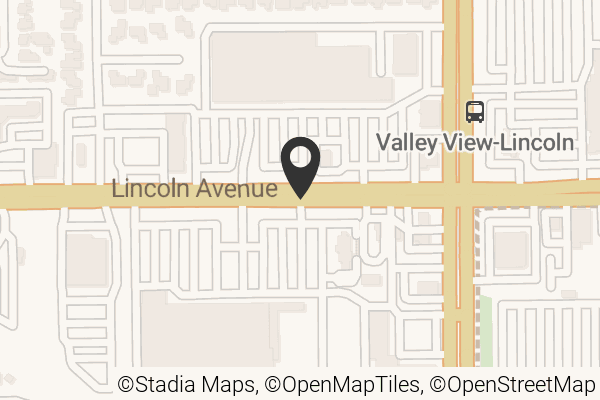 Map with location marker