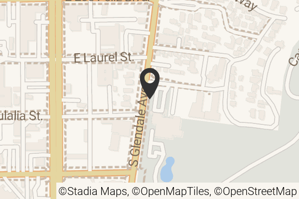 Map with location marker