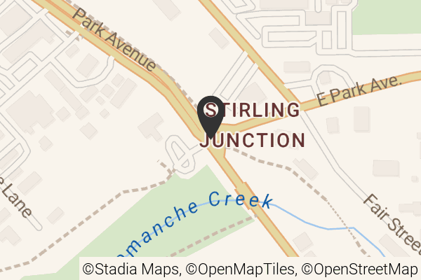 Map with location marker